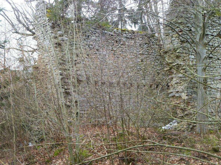 Burgruine Zöch: A Medieval Lowland Castle Ruin in Austria