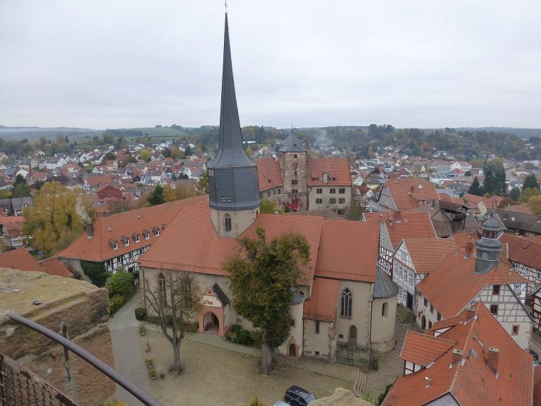 Hinterturm: A Medieval Defensive Tower in Schlitz