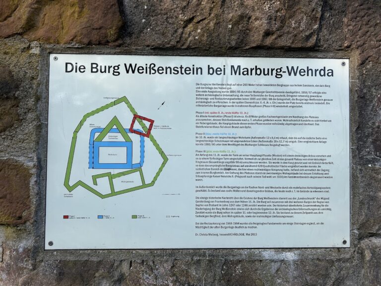 Burg Weißenstein: A Medieval Hilltop Castle Ruin in Germany