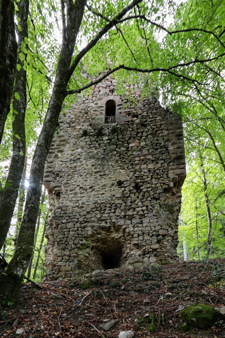 Reichenstein Castle: A Ruined Medieval Fortress near Riquewihr, France