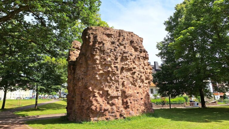 Hexenturm: Prison Tower and Remnant of Burg Püttlingen in Germany