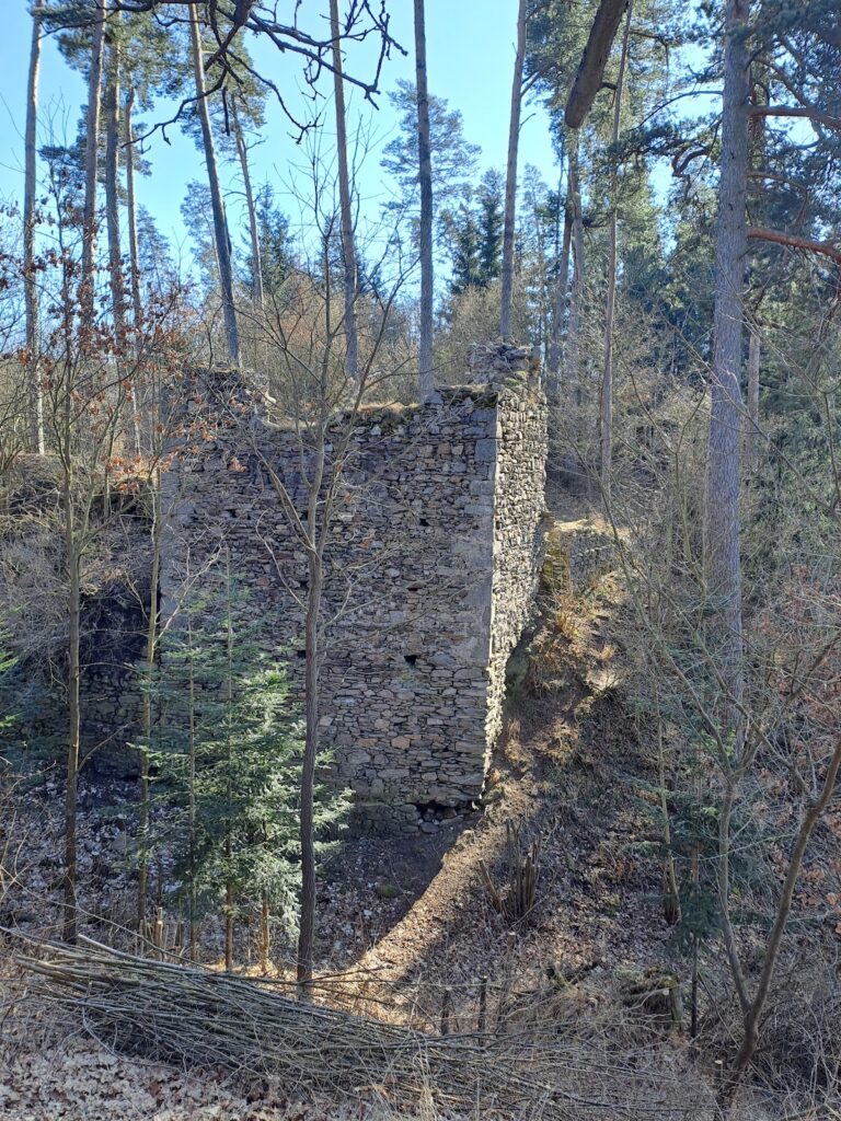 Mitrov: A Medieval Castle Ruin in Czechia 2 Mitrov (ruins)