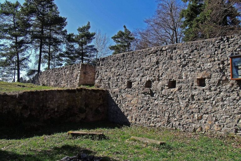 Burg Waseneck: A Medieval Hilltop Castle Ruin in Germany