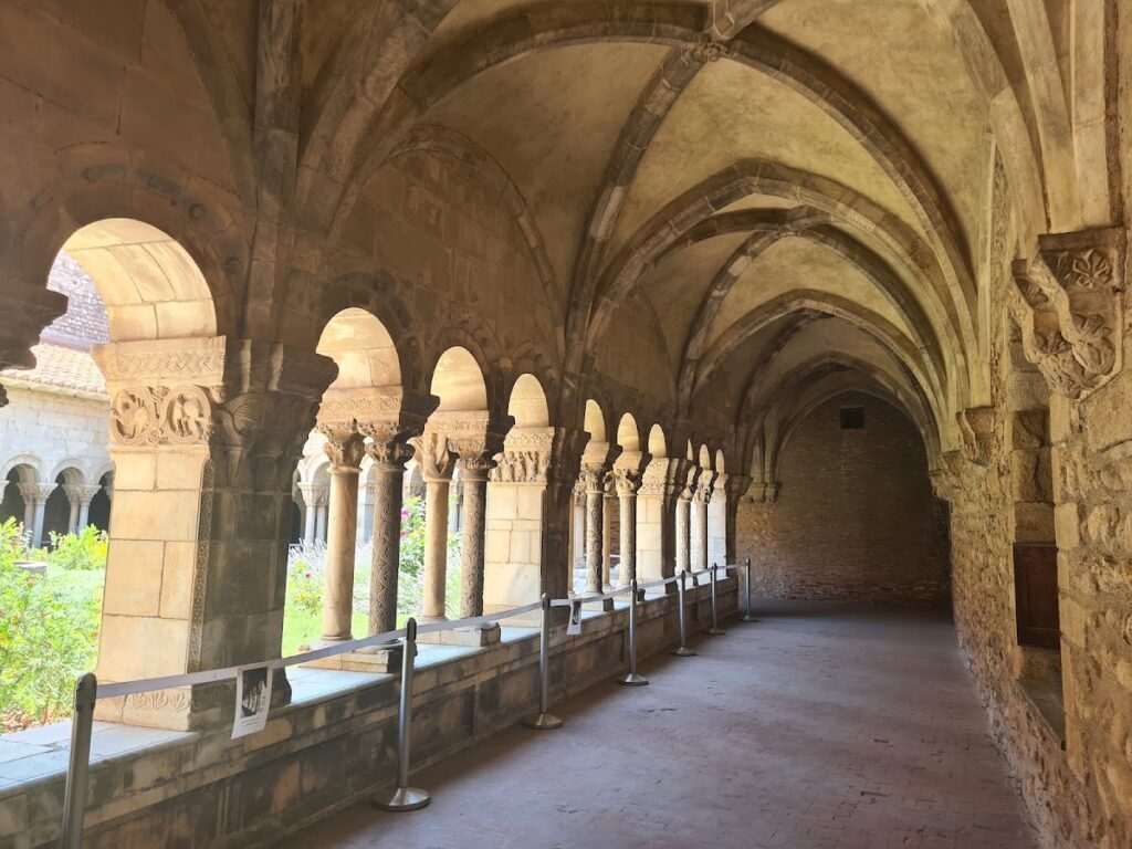 Former Sainte-Eulalie-et-Sainte-Julie Cathedral and Its Cloister: A Romanesque and Gothic Cathedral Complex in Elne 3 former Sainte-Eulalie-et-Sainte-Julie cathedral and its cloister