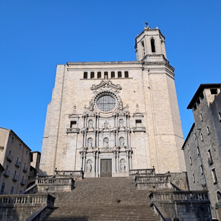 Girona Cathedral: A Romanesque, Gothic, and Baroque Cathedral in Spain