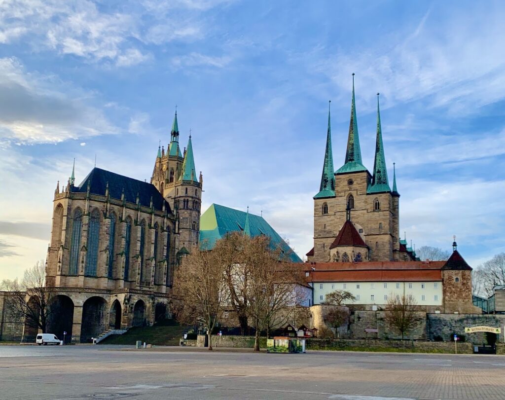 Erfurt Cathedral: A Medieval Cathedral and Collegiate Church in Germany 1 Erfurt Cathedral