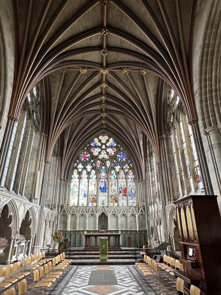 Exeter Cathedral: An Anglican Cathedral of Norman and Decorated Gothic Architecture 3 Exeter Cathedral