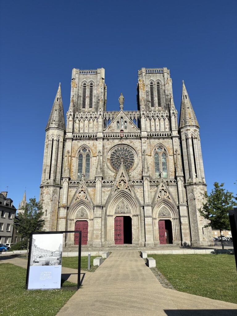 Avranches Cathedral: The Romanesque Cathedral of Saint Andrew in France