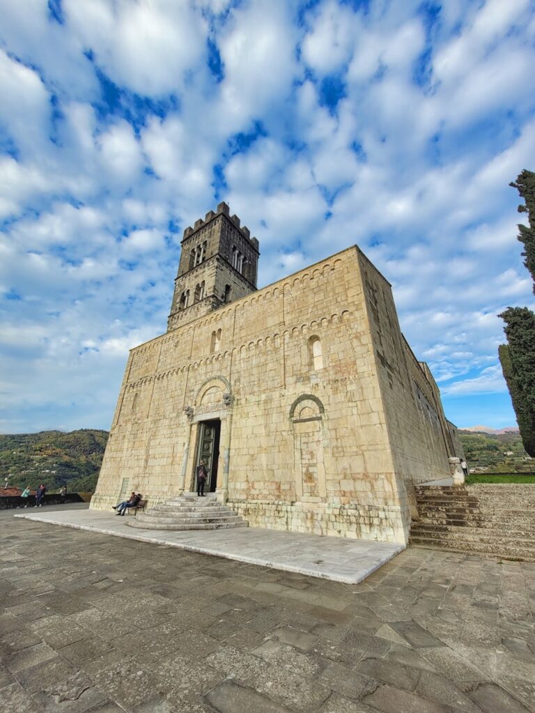 San Cristoforo: The Collegiate Church of Barga in Italy