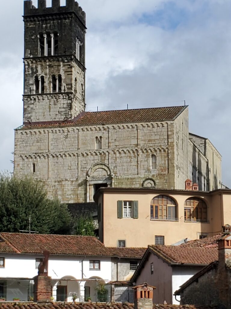 San Cristoforo: The Collegiate Church of Barga in Italy 2 San Cristoforo