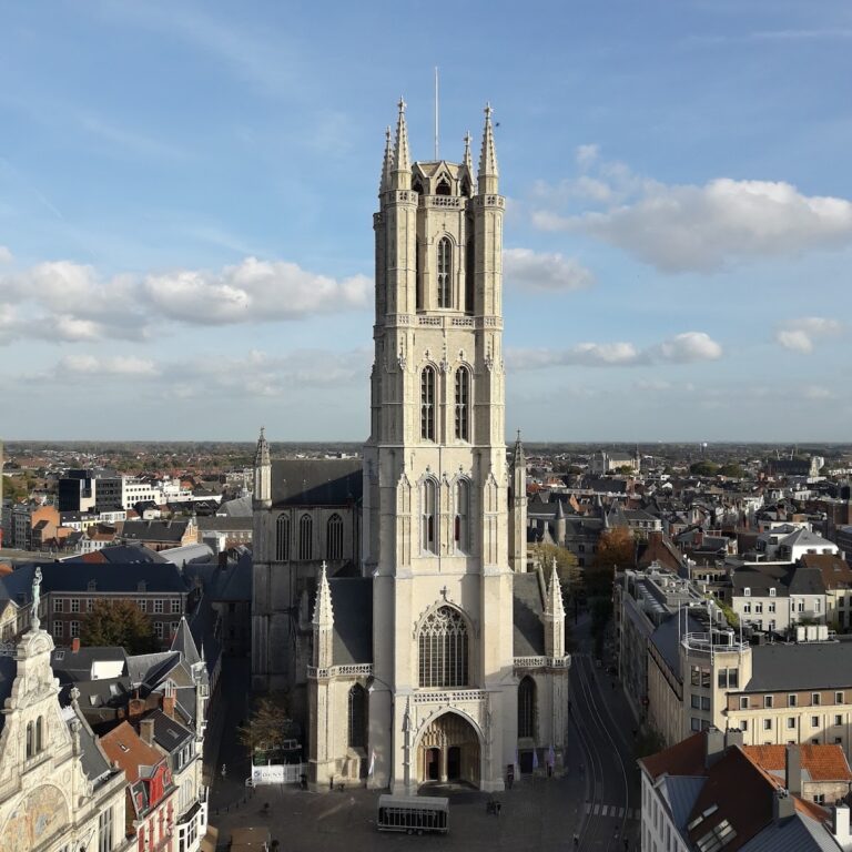 St Bavo’s Cathedral: Gothic Cathedral of Ghent, Belgium