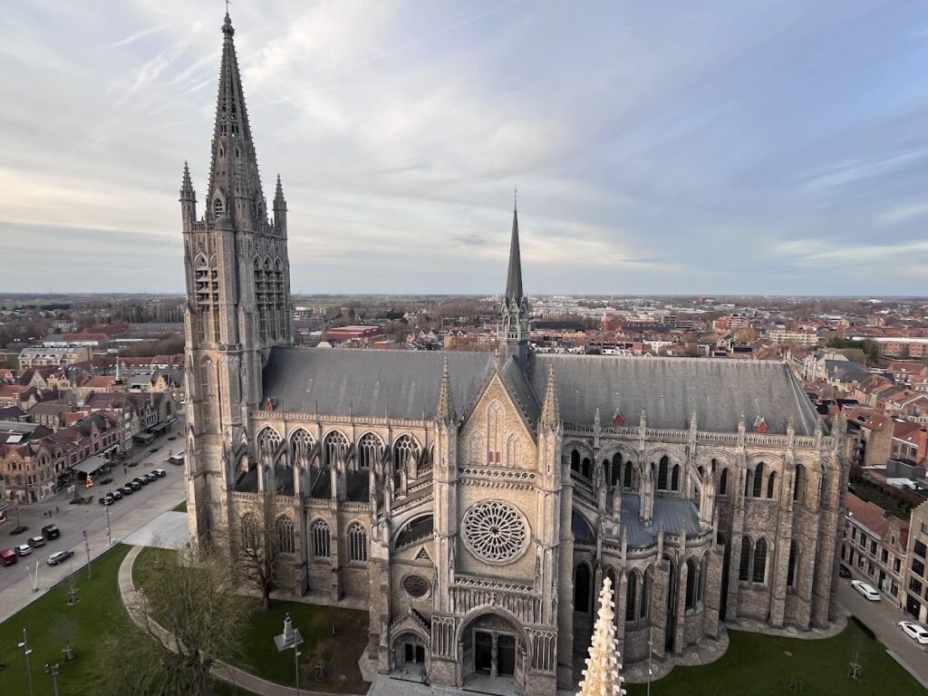Saint Martin's Cathedral: Gothic Cathedral of Ypres, Belgium 2 Saint Martin's Cathedral