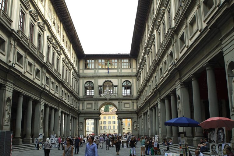 Uffizi Gallery: A Medici Palace and Public Art Museum in Florence