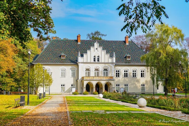The Manor house in Łodygowice in Poland: A former noble residence