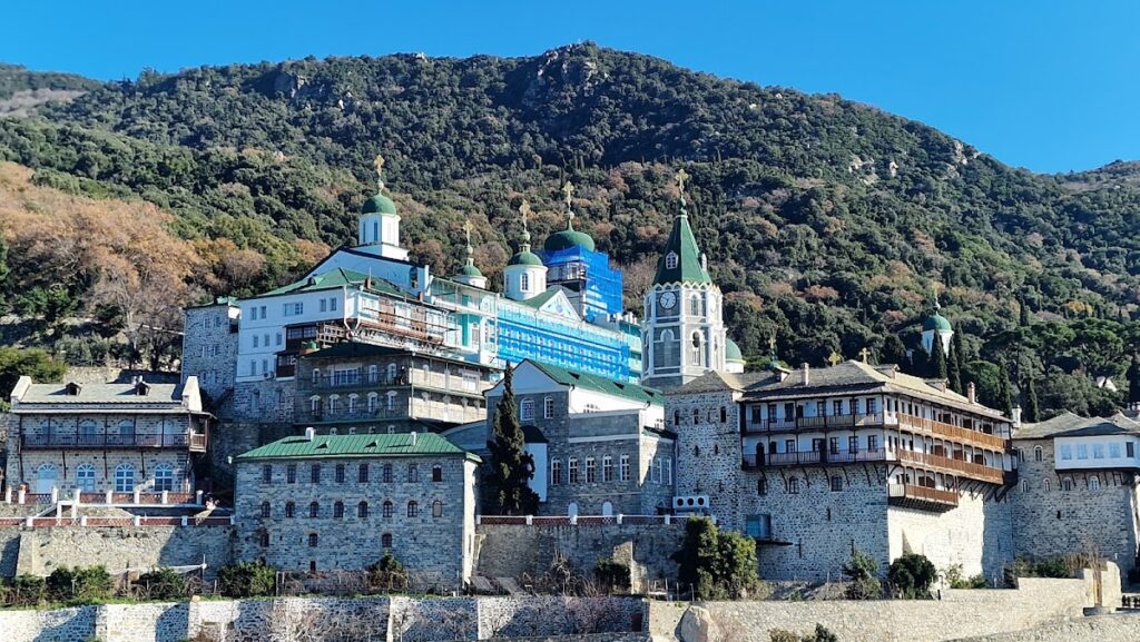 Agiou Panteleimonos Monastery: A Russian Orthodox Monastic Center on Mount Athos 1 Agiou Panteleimonos monastery
