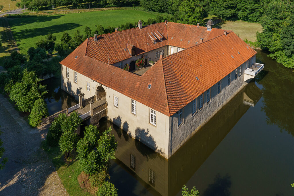 Haus Marck: A Moated Manor House in Tecklenburg, Germany 1 Haus Marck