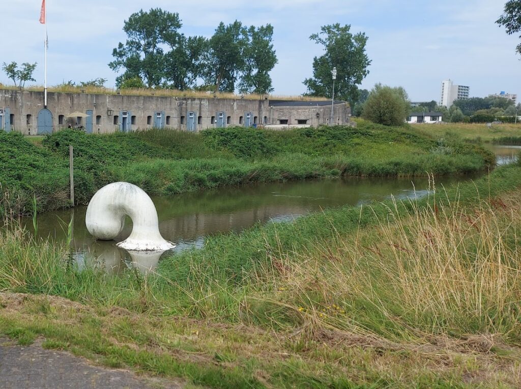 Fort Vijfhuizen: A Defense Line of Amsterdam Fort in the Netherlands 2 Fort Vijfhuizen
