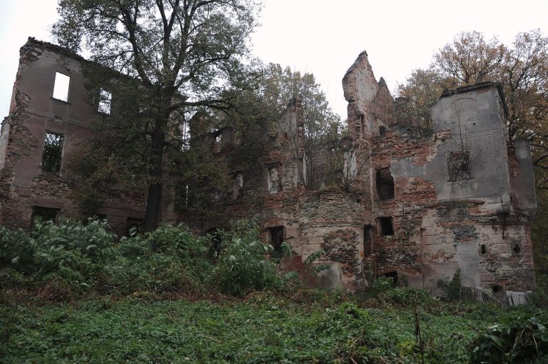 Schloss Pläswitz: A Ruined Renaissance and Baroque Palace in Poland