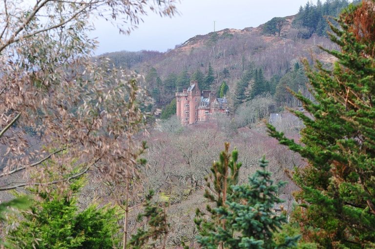 Glenborrodale Castle: A Scottish Baronial Estate Villa in Argyll