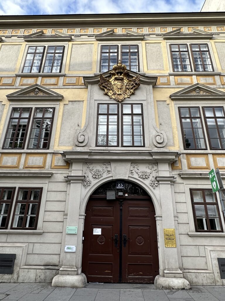 Palais Porcia: A Renaissance Palace and Government Residence in Vienna