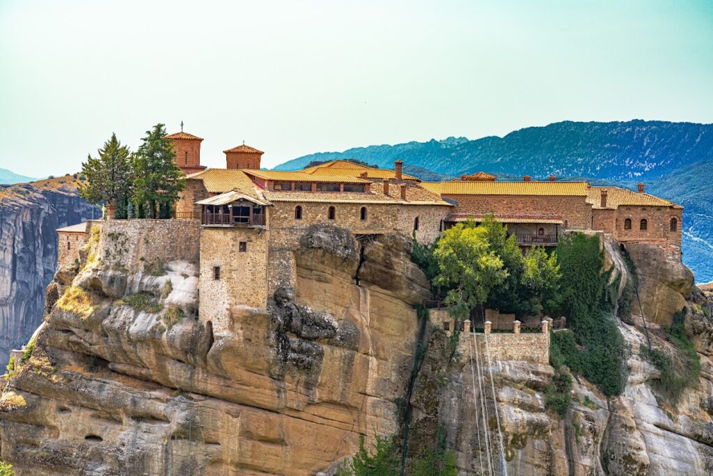 Great Meteoron Monastery: A Greek Orthodox Monastery of Meteora 1 Great Meteoron monastery