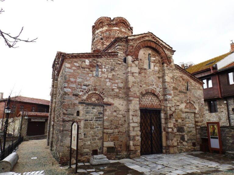 Church of Saint John the Baptist: A Byzantine Cross-Domed Church in Nesebar, Bulgaria