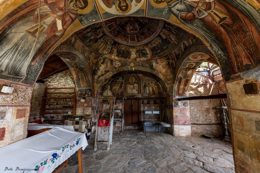 Žurče Monastery: A Medieval Orthodox Monastery in North Macedonia 1 Žurče Monastery