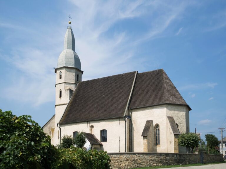 The Lutheran church in Koceľovce, Slovakia: Gothic parish church