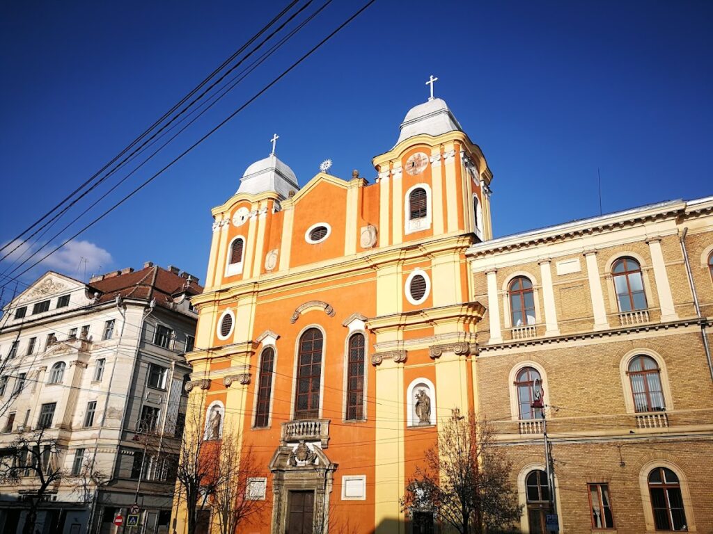 "Uphill" Holy Trinity Orthodox church in Cluj-Napoca