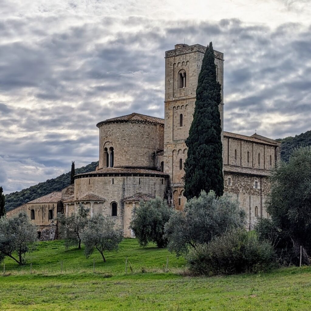 Abbey of Sant'Antimo: A Romanesque Benedictine Monastic Complex in Italy 2 Abbey of Sant'Antimo