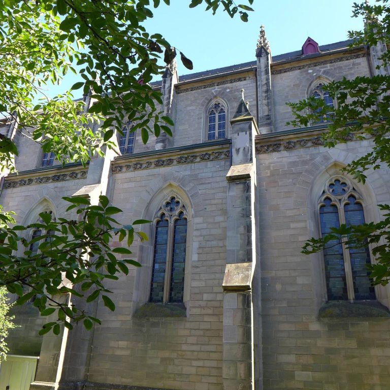St. Katharina: A Neo-Gothic Parish Church in Wallerfangen, Germany