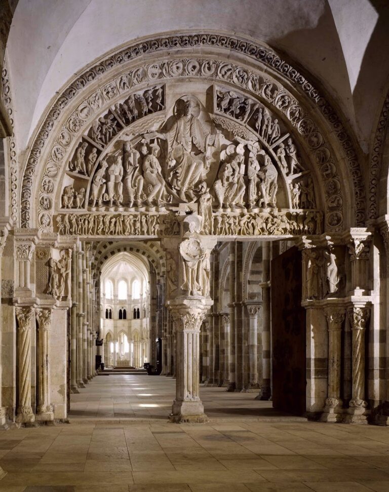 Vézelay Abbey: A Romanesque and Gothic Pilgrimage Church in France