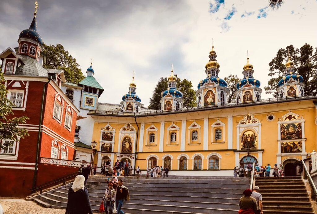 Pskovo-Pechersky Dormition Monastery: A Historic Orthodox Fortress Monastery in Russia 2 Pskovo-Pechersky Dormition Monastery