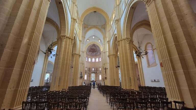 Basilica of Paray-le-Monial: A Cluniac Romanesque Church in France