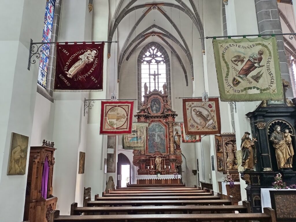 Karmeliterkirche: A Gothic Carmelite Monastery Church in Boppard, Germany 2 Karmeliterkirche