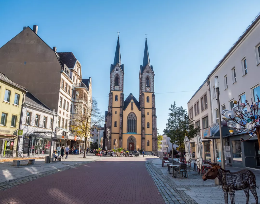 St. Marien: The Catholic Town Church of Hof, Germany 3 St. Marien