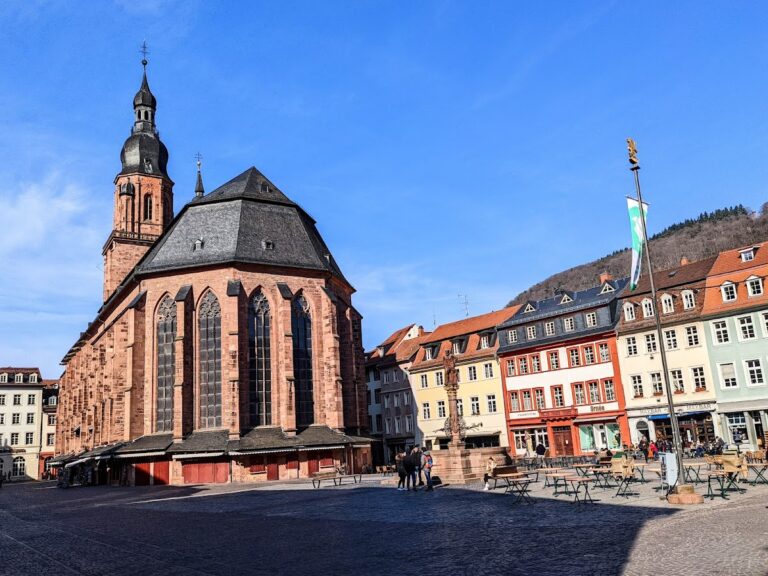 The Church of the Holy Spirit, Heidelberg in Germany: Late Medieval Gothic Hall Church and City Church