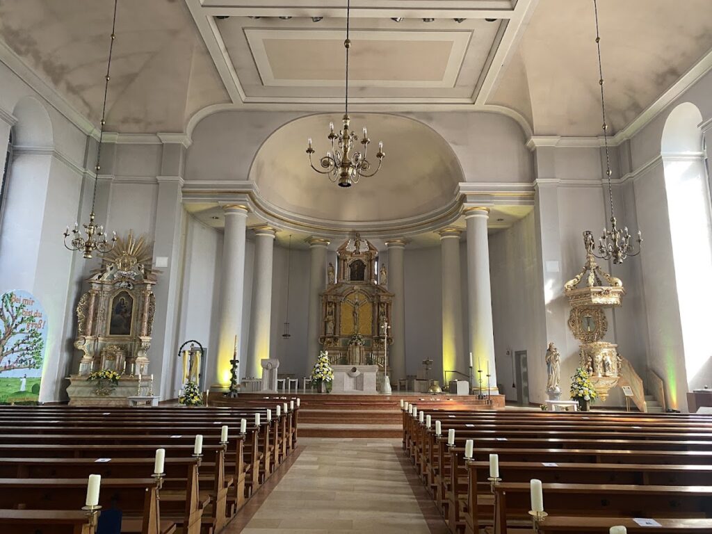 Pfarrkirche St. Vitus: A Neoclassical Parish Church in Löningen, Germany 2 Pfarrkirche St. Vitus