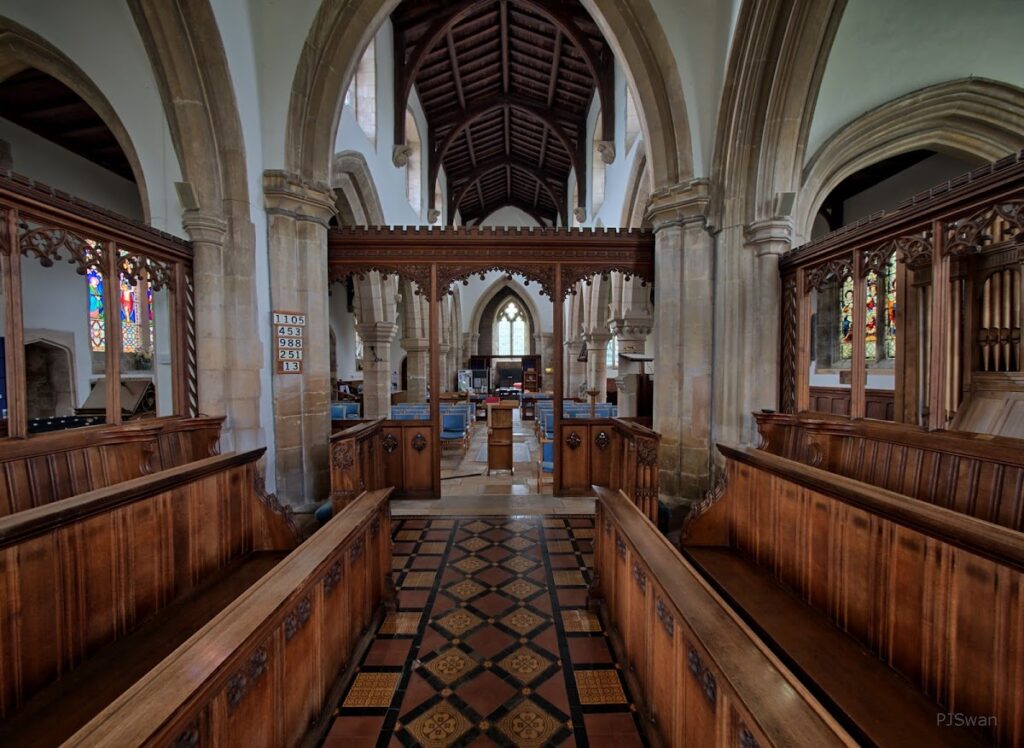 St Mary and St Peter’s Church, Harlaxton: A Medieval Parish Church in Lincolnshire 1 St Mary and St Peter’s Church, Harlaxton