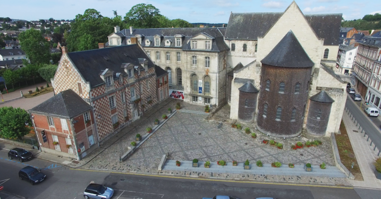 Royal Abbey of Bernay: An Early Romanesque Benedictine Monastery in France