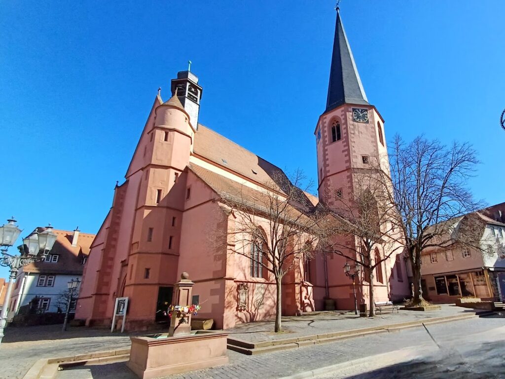 Stadtkirche Michelstadt: A Late Gothic Evangelical Church in Germany 2 Stadtkirche Michelstadt