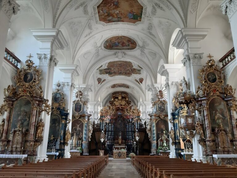 Rheinau Abbey: A Benedictine Monastery on a Rhine Island in Switzerland