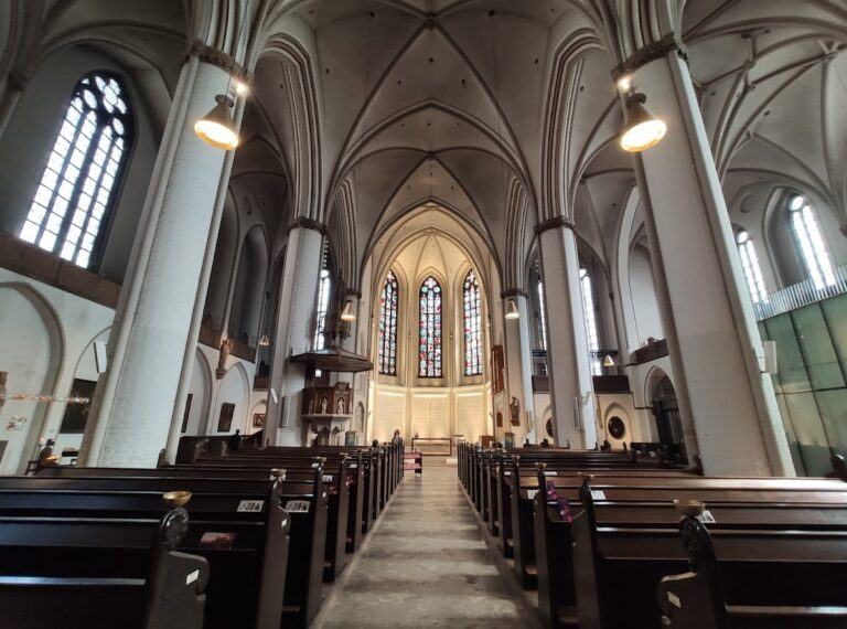 St. Peter’s Church in Hamburg, Germany: A brick Gothic parish church