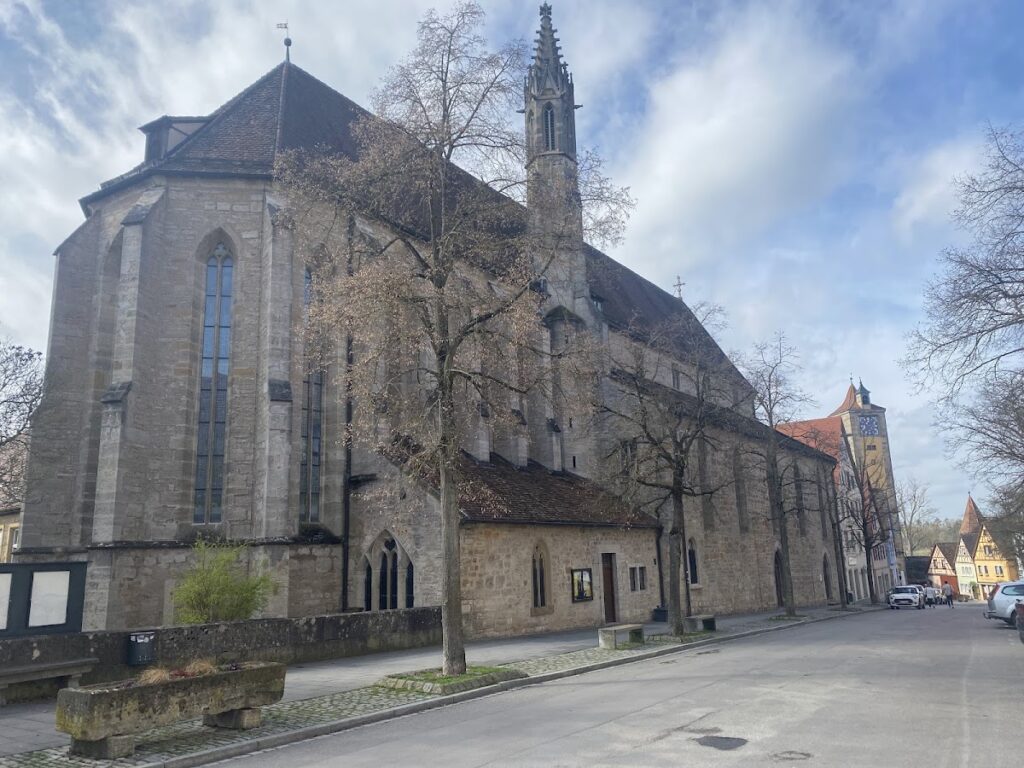 Franciscan Abbey, Rothenburg ob der Tauber: A Medieval Mendicant Church in Germany 2 Franciscan Abbey, Rothenburg ob der Tauber