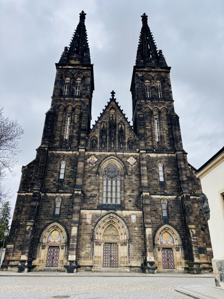 The Basilica of St Peter and St Paul in Vyšehrad, Prague, Czechia: Collegiate Church and Neo‑Gothic Basilica