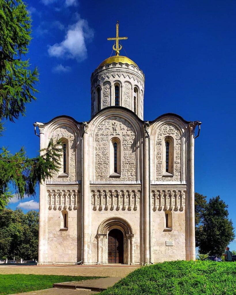 Cathedral of Saint Demetrius: A Vladimir-Suzdal White-Stone Church in Russia 2 Cathedral of Saint Demetrius