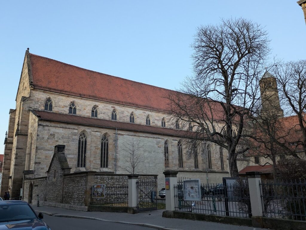 Preacher's Church: A Dominican Gothic Church in Erfurt, Germany 1 Preacher's Church