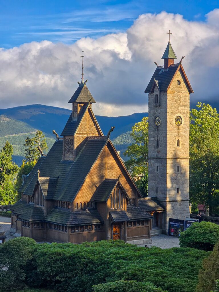 Vang Stave Church: A Medieval Norwegian Church in Karpacz, Poland 2 Vang stave church