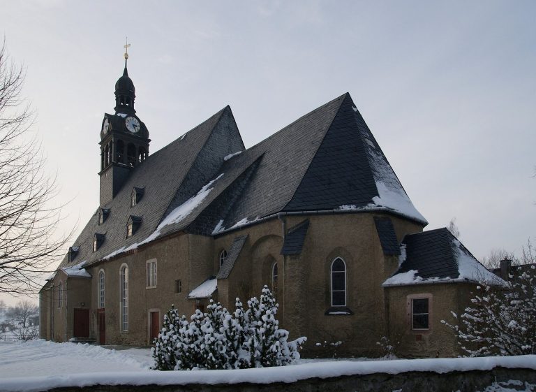 Kirche Großolbersdorf: Evangelical Lutheran Parish Church in Germany