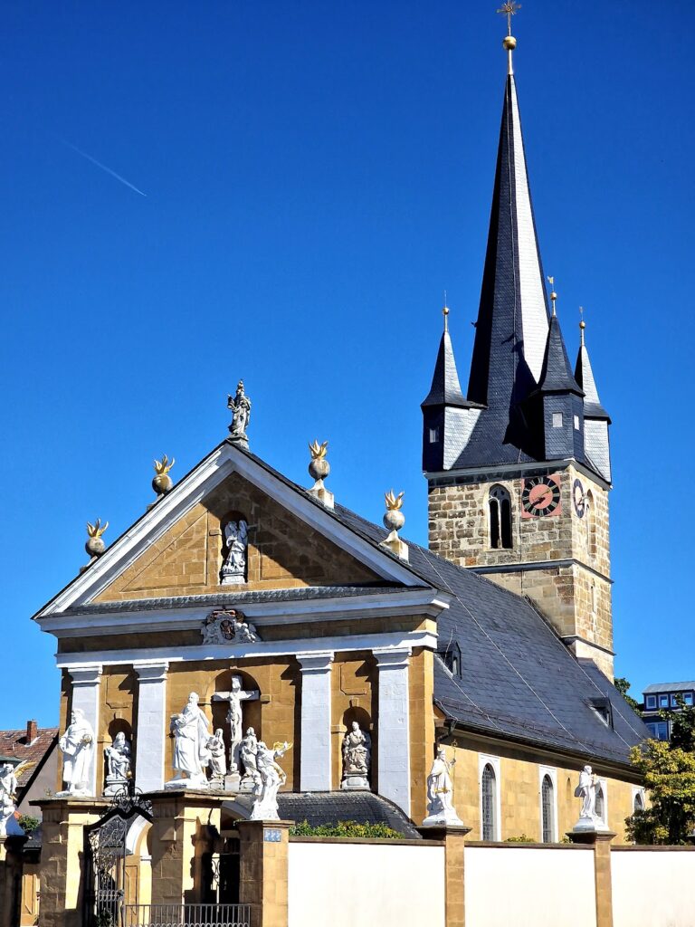 Pfarrkirche: Parish Church of the Assumption in Memmelsdorf, Germany